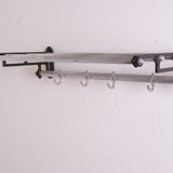 Children's Aluminium Shelving Rack with Hooks