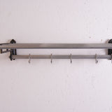 Children's Aluminium Shelving Rack with Hooks