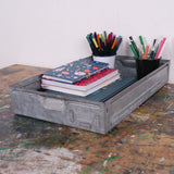 Children's Metal Stackable Storage Trays