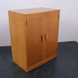 Children's Oak Storage Cabinet