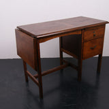 Children's Oak Desk with Pull Out Leaf