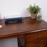 Children's Oak Desk with Pull Out Leaf