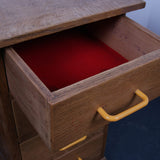 Children's French Oak School Desk