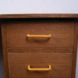 Children's French Oak School Desk