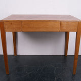 Children's Oak Wooden Desk with Single Pull Drawer