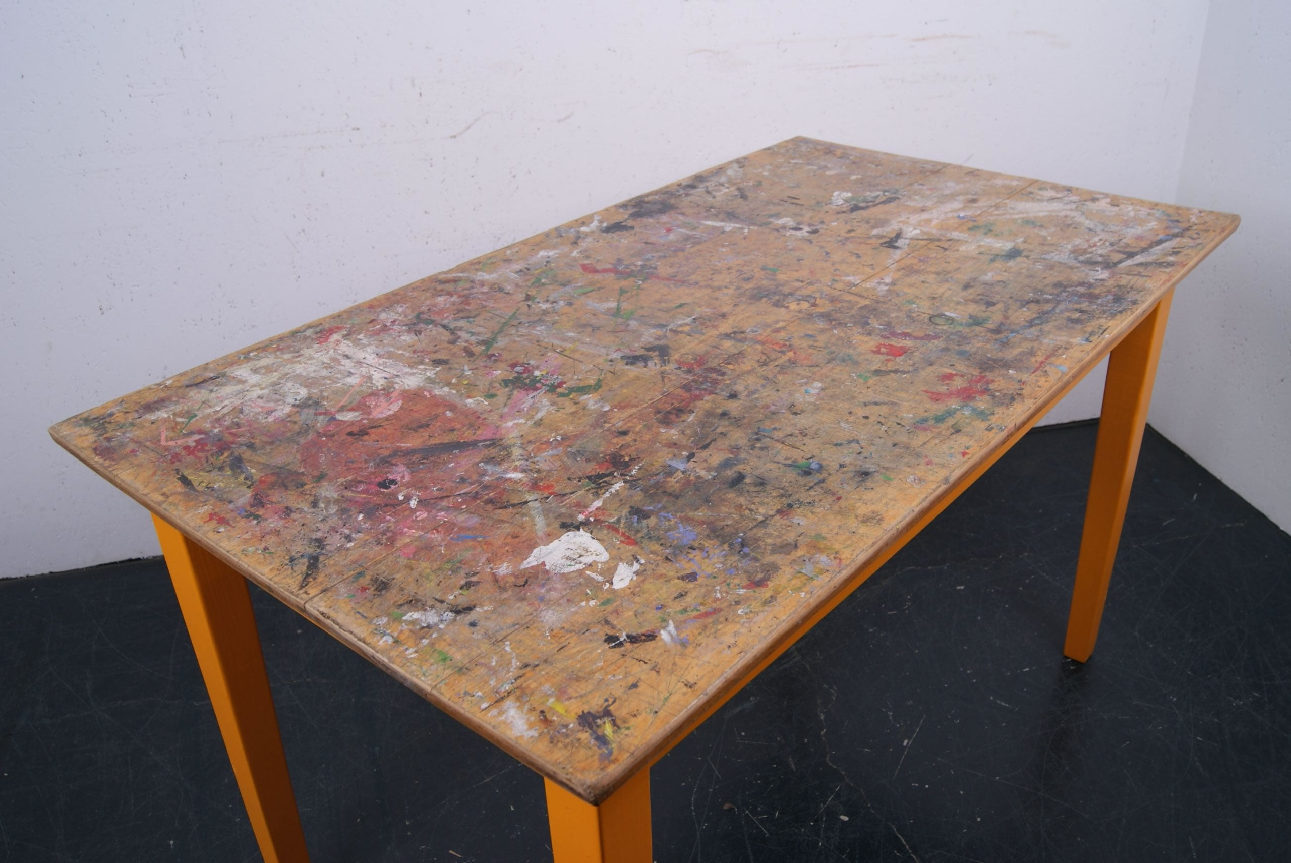 Children's Esavian Orange Legged Art Table