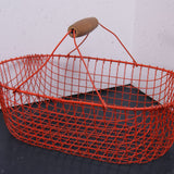 Children's Orange Wire Egg Storage Basket