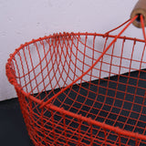 Children's Orange Wire Egg Storage Basket