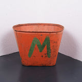 Children's Orange Metal Storage from Portugal