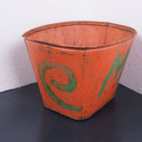Children's Orange Metal Storage from Portugal
