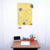 Medium Yellow Pegboard by Block