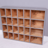 Children's Vintage Wooden Pigeon Hole Storage Unit