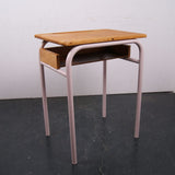 Children's Customised French Metal Legged Desk with Shelf