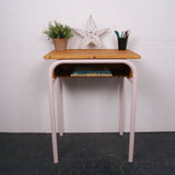 Children's Customised French Metal Legged Desk with Shelf