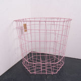 Children's Large Pink Hexagonal Storage Basket