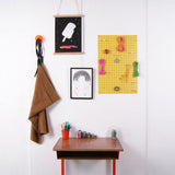 Children's Black Ice Lolly Print by Doodlemoo
