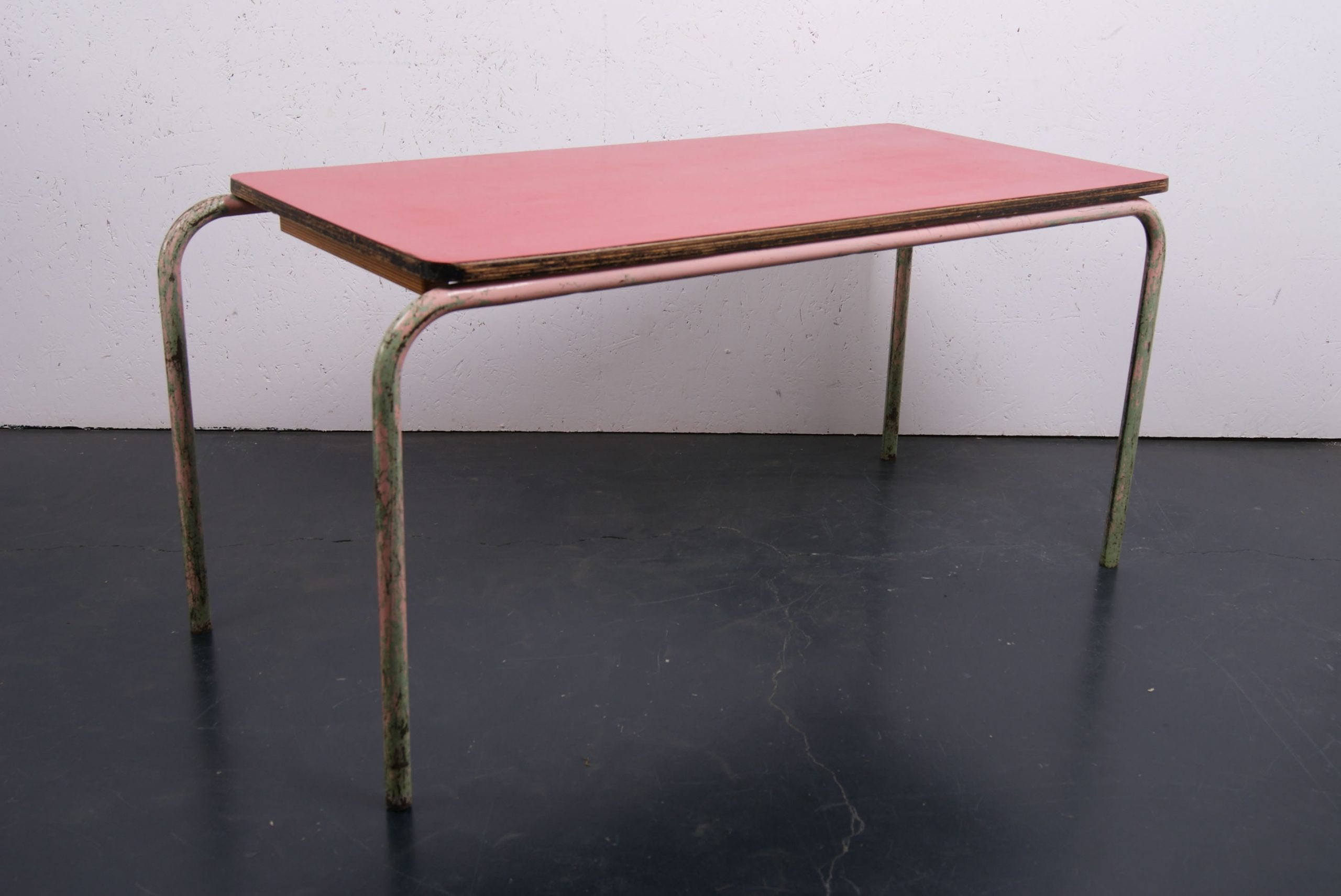 Children's Red Formica Table