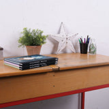 Children's Customised Metal Legged Double Desk with Chalkboard lids