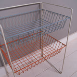 Children's Retro Storage Basket Unit