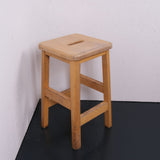 Children's Vintage Wooden School Lab Stools
