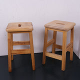 Children's Vintage Wooden School Lab Stools