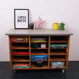 Children's School Storage Unit on Castors
