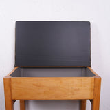 Children's Wooden Single Desk with Chalkboard Lid