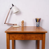 Single Wooden School Desk with Lift up Lid