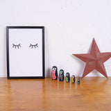 Children's Sleepy Eyes Print by Little Print Shop