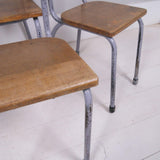 Children's Vintage Medium Metal Legged Chairs