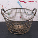 Children's Round Storage Basket from Belgium