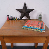 Children's Small Single Wooden School Desk with Lift up Lid