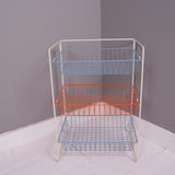 Children's Vintage Storage Basket Unit