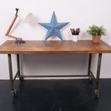 Children's Metal legged Table with Wooden Top