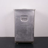 Tall Aluminium Grundy Bin on Wheels