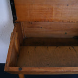 Children's Tall Kingfisher Single Wooden Desk with Lift up Lid
