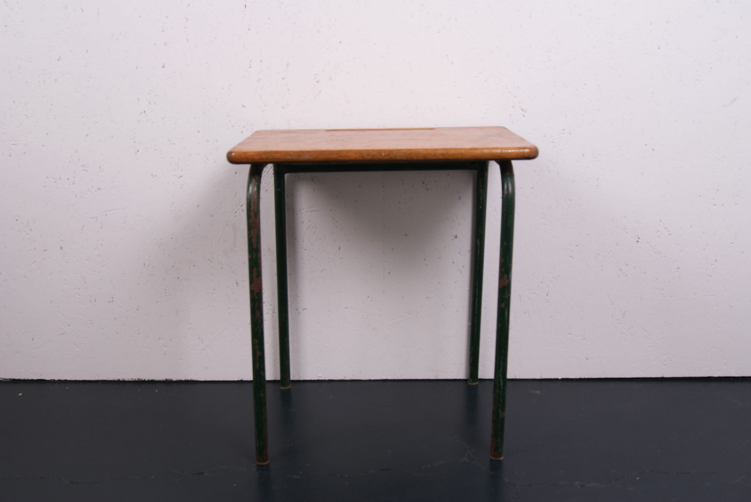 Children's Small Vintage Table/Desk with Metal Legs