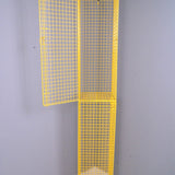 Children's Vintage Industrial Yellow Single Locker