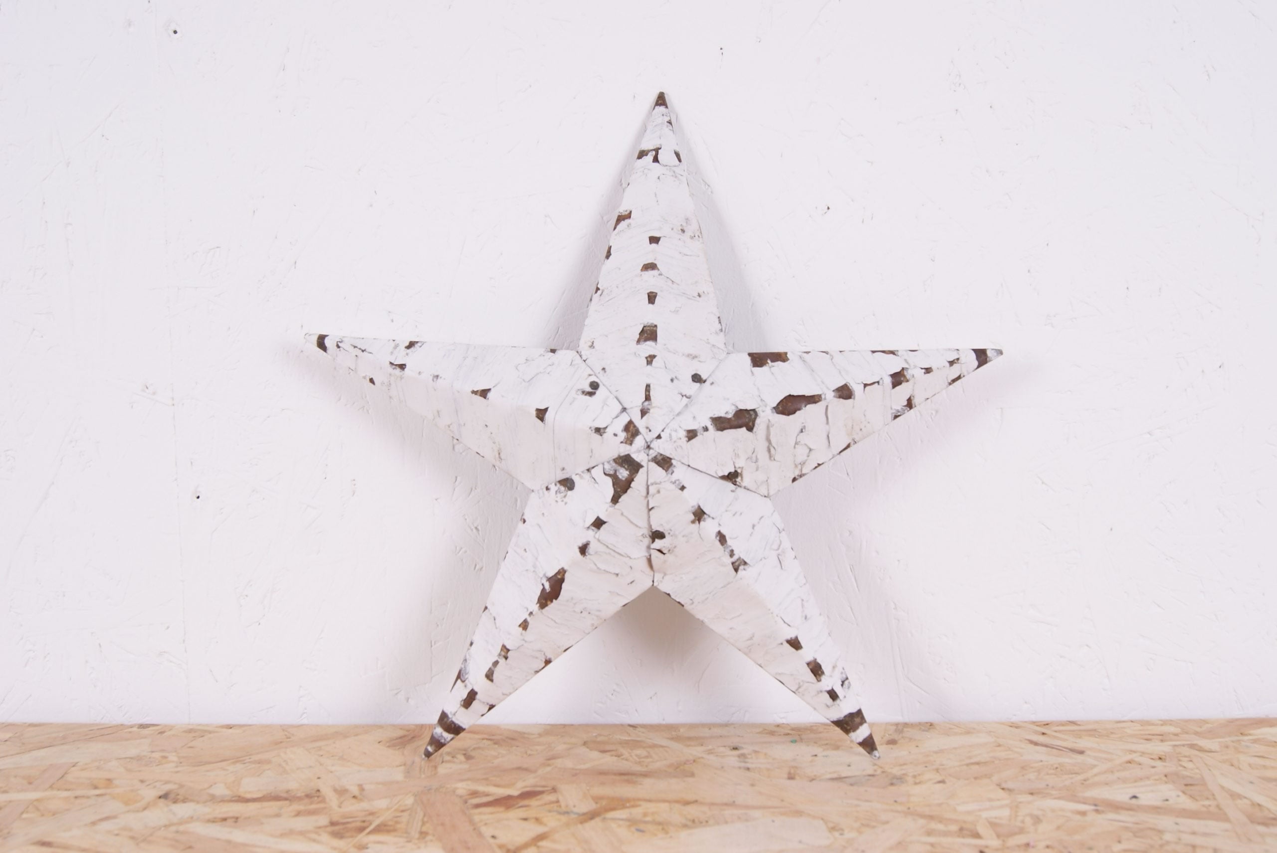 Children's White 15 inch Amish Barn Star
