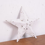 Children's White 12 inch Amish Tin Barn Star