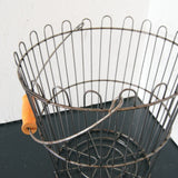 Children's Wire Basket with Orange Handle