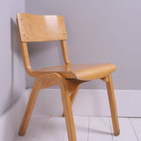 Children's Stackable Wooden Chairs