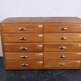 Children's Wooden Storage Drawer Unit