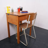 Children's Single Wooden Esavian School Desk