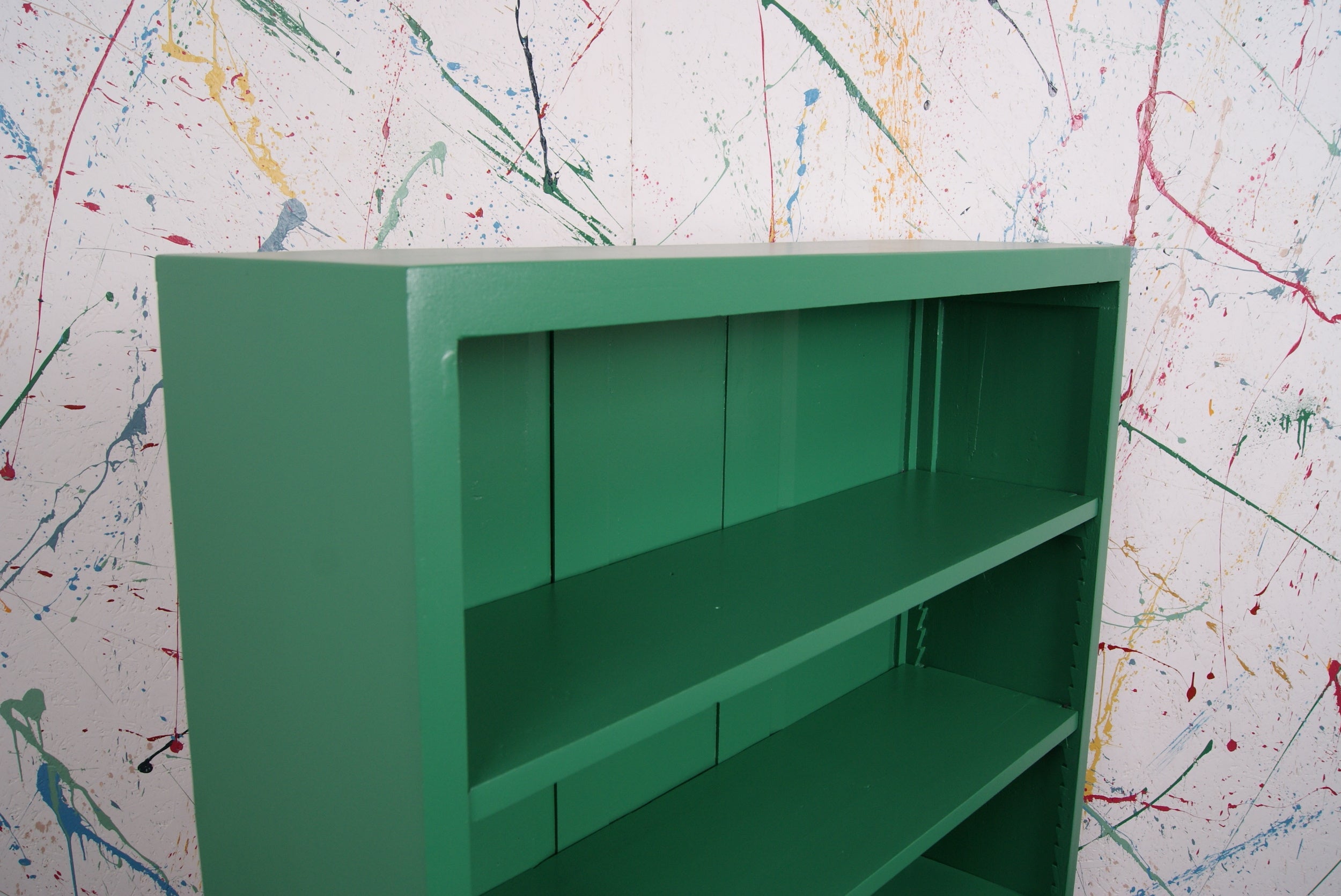 kids-wooden-green-bookcase-3