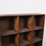 Children's Wooden Pigeon Hole Storage Unit