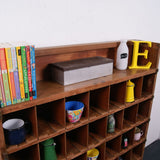 Children's Wooden Pigeon Hole Storage Unit