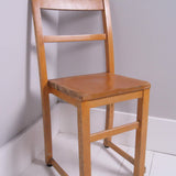 Children's Vintage Wooden School Stackable Chairs