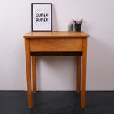 Children's Wooden Single School Desk with Lift up Lid
