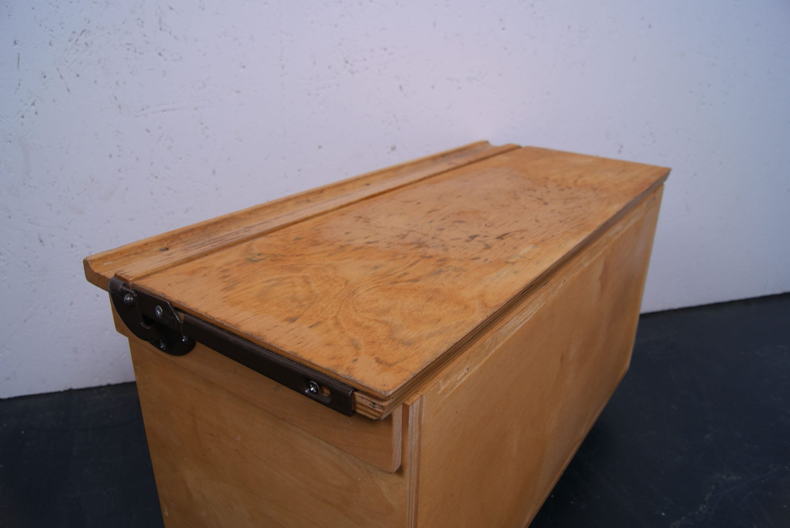 Children's Wooden Storage Caddy on Castors